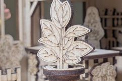 Greenhouse Book Nook Laser Cut File, DIY Diorama Plywood Product Image 6