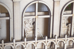 Book Nook House - Laser Project, SVG Files for Cutting CNC Product Image 5