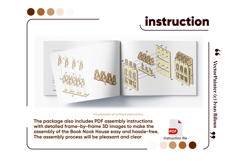 Book Nook House - Laser Project, SVG Files for Cutting CNC Product Image 12