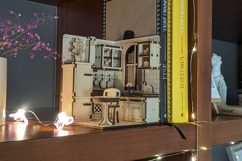 Book Nook Kitchen Laser Cut File, DIY Diorama SVG Project Product Image 11