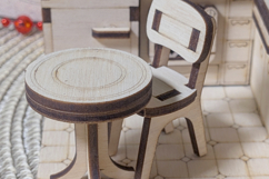 Book Nook Kitchen Laser Cut File, DIY Diorama SVG Project Product Image 4