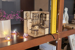 Book Nook Kitchen Laser Cut File, DIY Diorama SVG Project Product Image 9