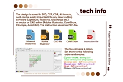 Dollhouse Room Book Nook Laser Cut File, DIY Diorama Project Product Image 20
