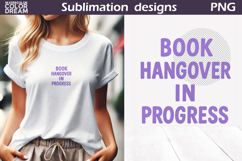 Book Hangover In Progress | Reader Quote Product Image 1