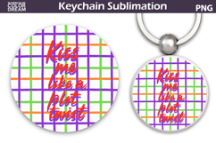 Book Quote Keychain | Book Lover Round Keychain Product Image 1