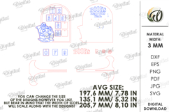 Book Read Trackers Bundle Laser Cut. Reading Tracker SVG Product Image 6