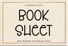 Book Sheet Product Image 1