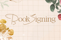 Book Signing Product Image 1