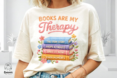 Flora Book Yarn Crochet Faux Knitted Book Lover Cozy Reading Product Image 2