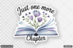 Watercolor Book Sticker with Flowers Bundle Product Image 5