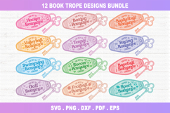 Sport Romance Book Tropes SVG Bundle, Hockey PNG Bookish Product Image 1