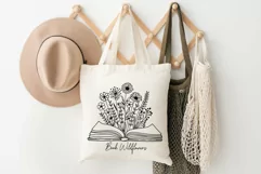 Book Svg, Floral Book Svg, Book Lover Svg, Reading Svg. Product Image 5