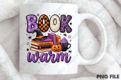 Book Worm Spooky Halloween PNG Product Image 4