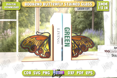 Butterfly Bookend Laser Cut | Book Stopper | Suncatcher |CNC Product Image 1