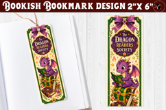 Bookish Bookmark | Book Lover Bookmark design, Reading theme Product Image 1