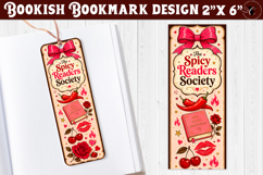 Bookish Bookmark | Book Lover Bookmark design, Reading theme Product Image 1
