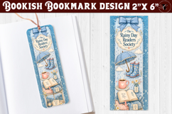 Bookish Bookmark | Book Lover Bookmark design, Reading theme Product Image 1