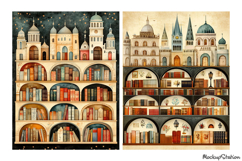 Book Lover Digital Papers, Vintage Bookish Scrapbooking JPG Product Image 2