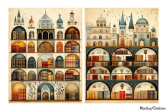 Book Lover Digital Papers, Vintage Bookish Scrapbooking JPG Product Image 3