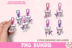 Bookish Keychain Png Bundle Product Image 1