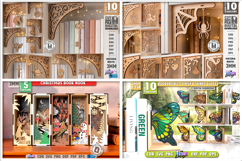 Booklover Mega Bundle Laser Cut | Reading Accessories | CNC Product Image 8