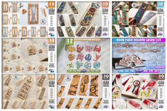 Booklover Mega Bundle Laser Cut | Reading Accessories | CNC Product Image 10