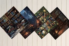 Book Lover Digital Paper Bundle Product Image 3