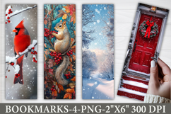Christmas PNG bookmark Product Image 1