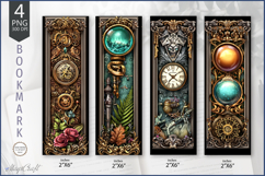 Bookmark png |bookmark designs|magical world|steampunk Product Image 1