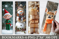Christmas bookmark sublimation png Product Image 1