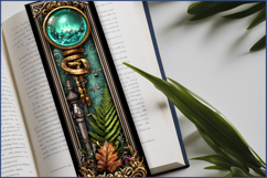 Bookmark png |bookmark designs|magical world|steampunk Product Image 2