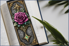 Bookmark png |bookmark designs|magical world|steampunk Product Image 2