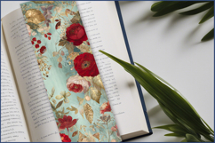 Bookmark flowers png |bookmark designs|red roses| flora Product Image 2