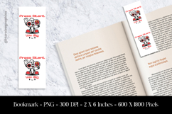 Press Start Win Big Bookmark Sublimation Design PNG Product Image 1