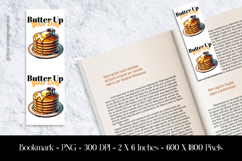 Butter Up Your Day Bookmark Sublimation Design PNG Product Image 1