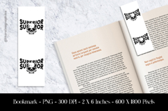 Superior Bookmark Sublimation Design PNG Product Image 1