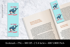 I&#039;M Your Baby Shark Bookmark Sublimation Design PNG Product Image 1