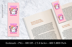 Tooth Fairy Magic Bookmark Sublimation Design PNG Product Image 1