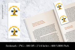 I Can Make You Healtheir Bookmark Sublimation Design PNG Product Image 1