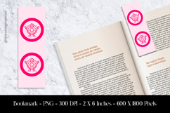 Cute Donut Bookmark Sublimation Design PNG Product Image 1