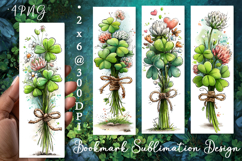 St Patrick's Day Bookmark, Sublimation Design Product Image 1