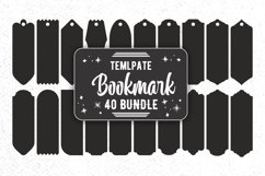 Bookmark Bundle, Bookmark template bundle, Bookmark tags Product Image 4