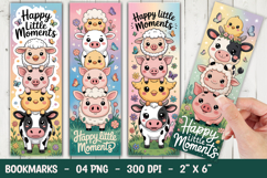 Cute Animal Bookmark Sublimation Product Image 1