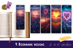 Valentines day bookmark printable | Valentine&#039;s Day Bookmark Product Image 1