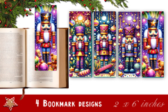 Winter Bookmarks PNG Printable | Christmas bookmarks Product Image 1
