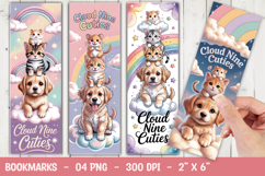 Cute Pet Bookmark Sublimation Product Image 1