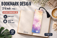Celestial Printable Bookmark|Easy to Print at Home Product Image 1