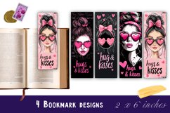Valentines day bookmark printable | Valentine&#039;s Day Bookmark Product Image 1