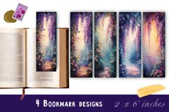Flowers Bookmark Sublimation Floral Printable Product Image 1
