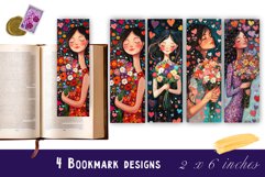 Valentines day bookmark printable | Valentine&#039;s Day Bookmark Product Image 1